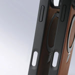 Premium Leather MagSafe Case with Built-In Stand and for iPhone 17 Series