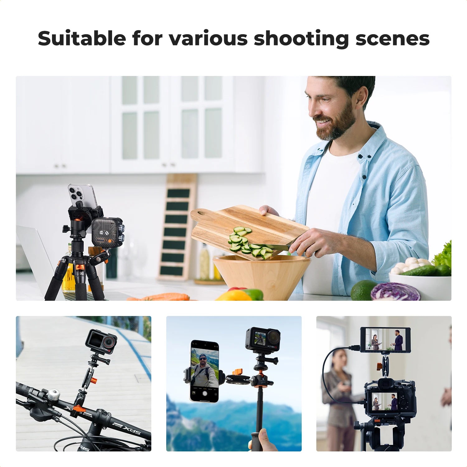 K&F CONCEPT Articulating Mini Magic Arm