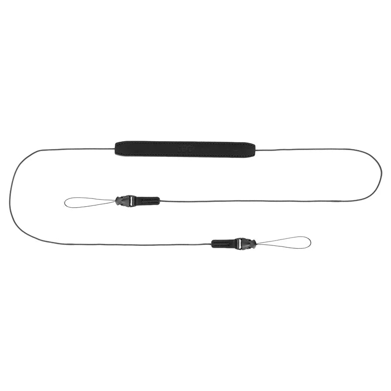 Dual-Shoulder Padded Camera Neck Strap with Quick-Release