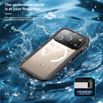Full-Sealed Diving IP68 Waterproof MagSafe Case for iPhone 17 Series