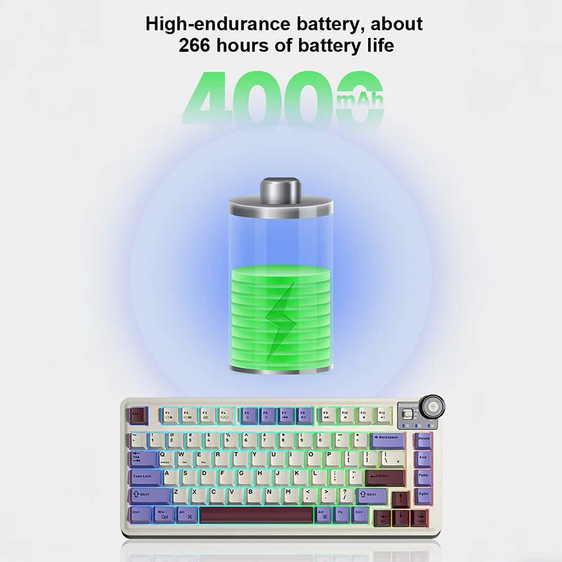 AULA AU75 Hot-Swappable Mechanical Keyboard