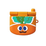 Carrot Style Silicone Protective Case for AirPods 4