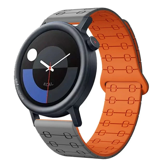 Silicone Magnetic Sport Strap for Nothing CMF Watch Pro 2