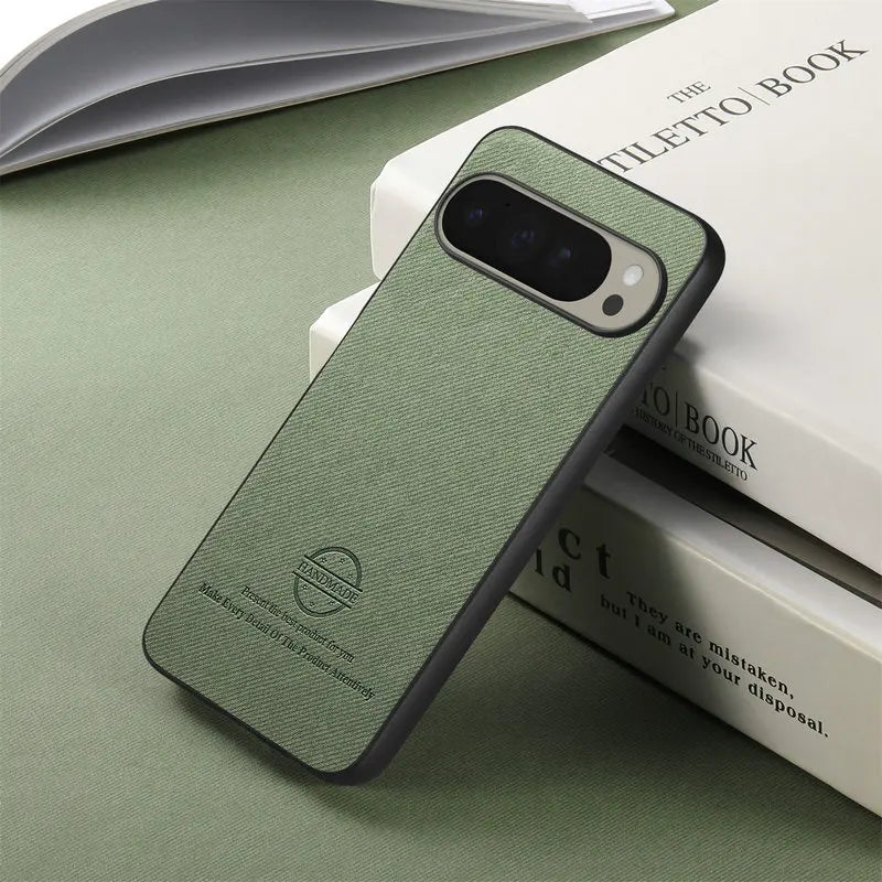 Premium Leather Shockproof Protective Case for Google Pixel 9 Series