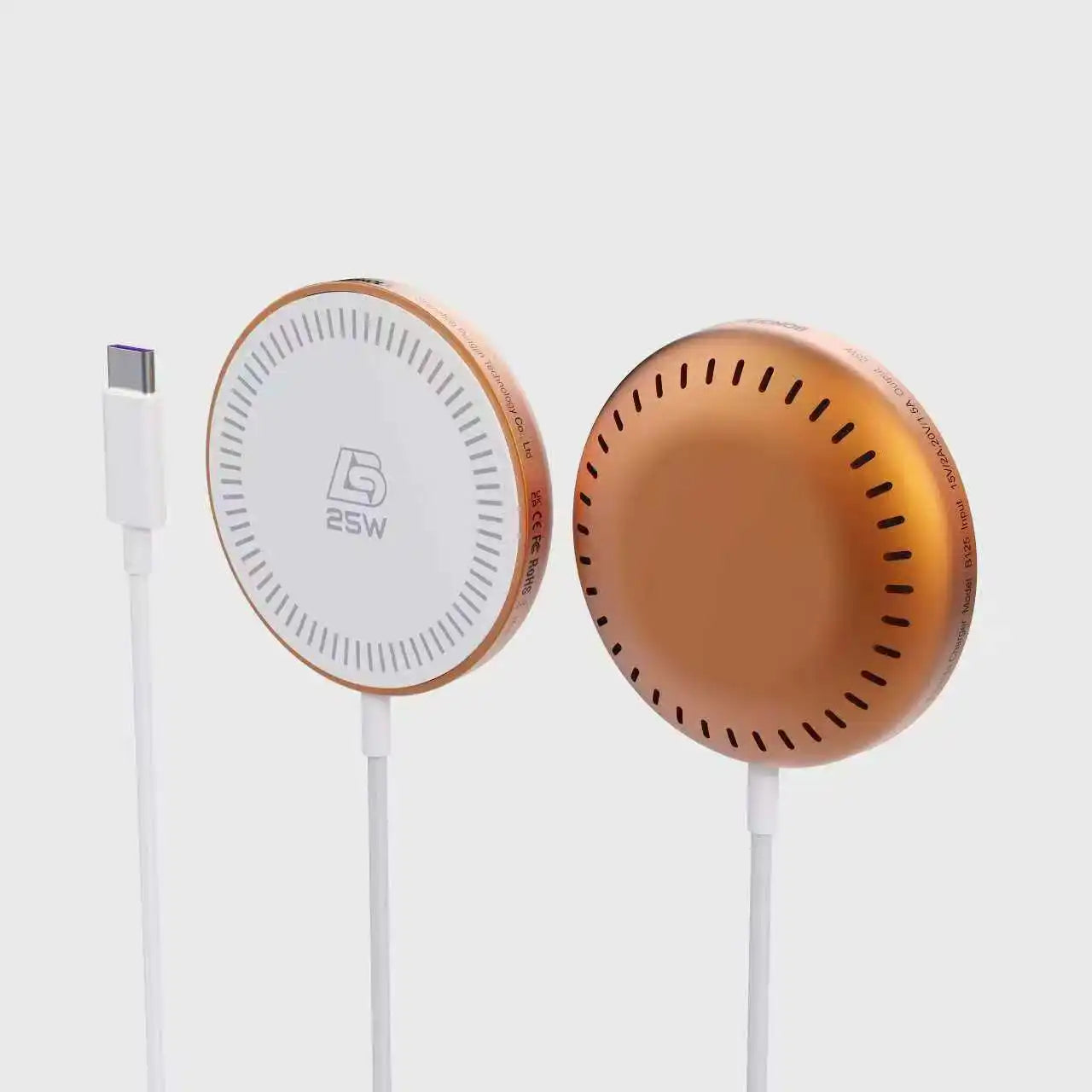 Bonola Magnetic 25W Fast Wireless Charger with Cable