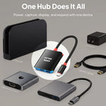 CABLETIME 5-in-1 USB-C Capture Hub