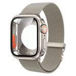 Magnetic Milanese Band with Shockproof Ultra Bumper Case for Apple Watch