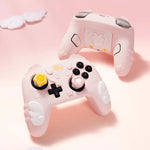 Cute Wing Silicone Case with Thumb Grip Caps for Nintendo Switch 2 Pro Controller