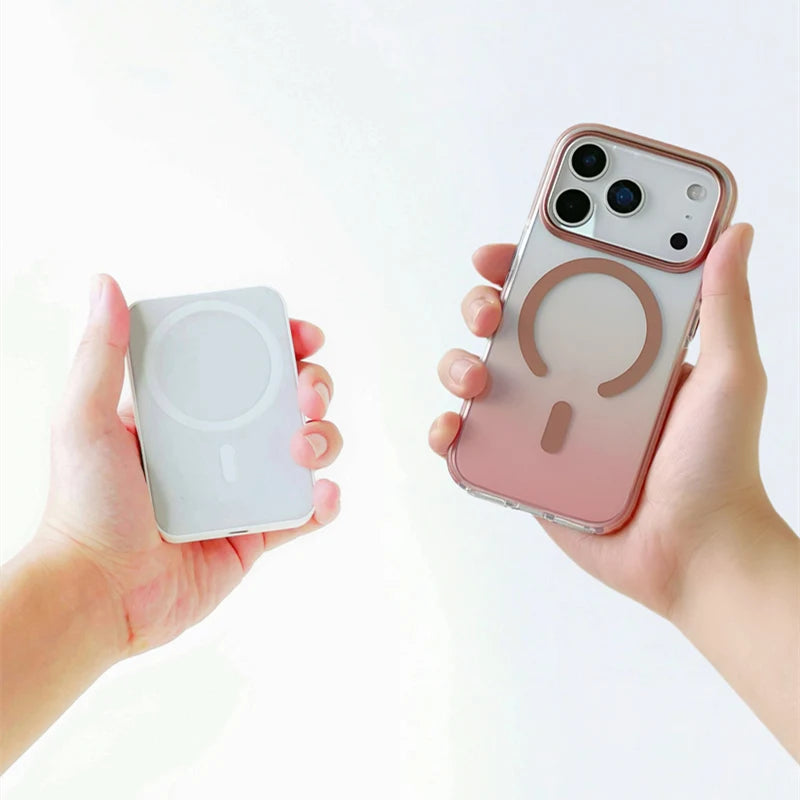 Frosted Gradient MagSafe Case for iPhone 17 Series