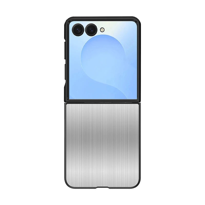 Premium Slim Metal Shell Protective Case for Samsung Galaxy Z Flip 7