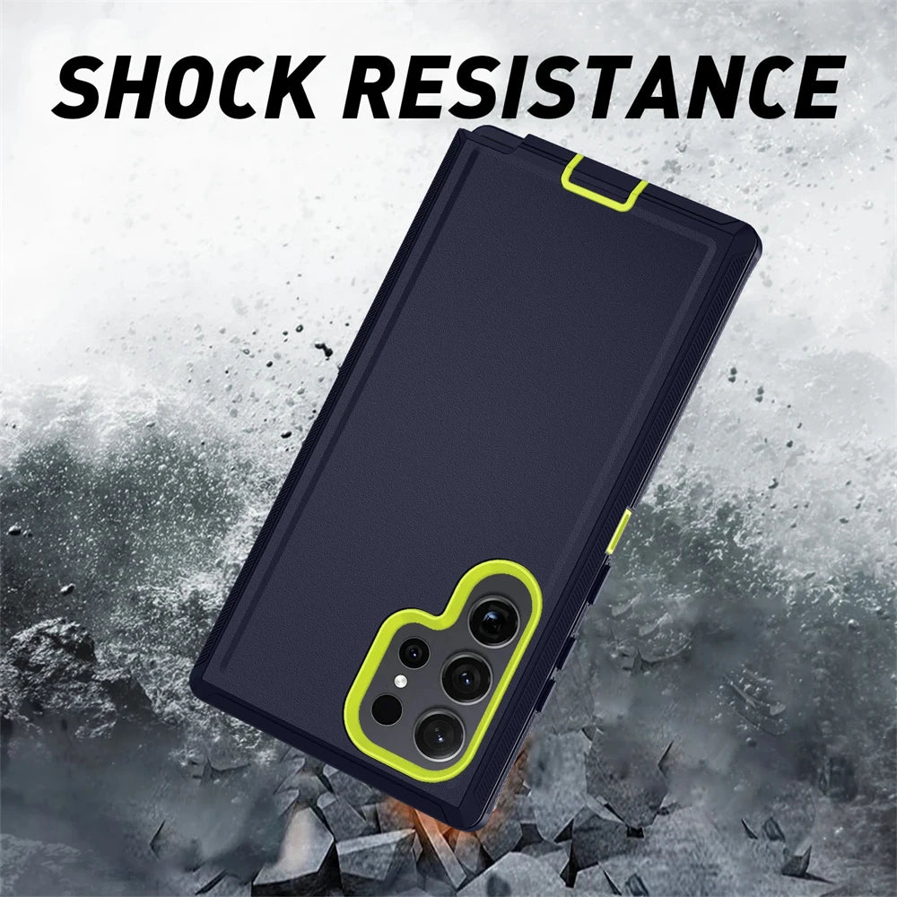 Military Armor Shockproof Case for Samsung Galaxy S25 Series