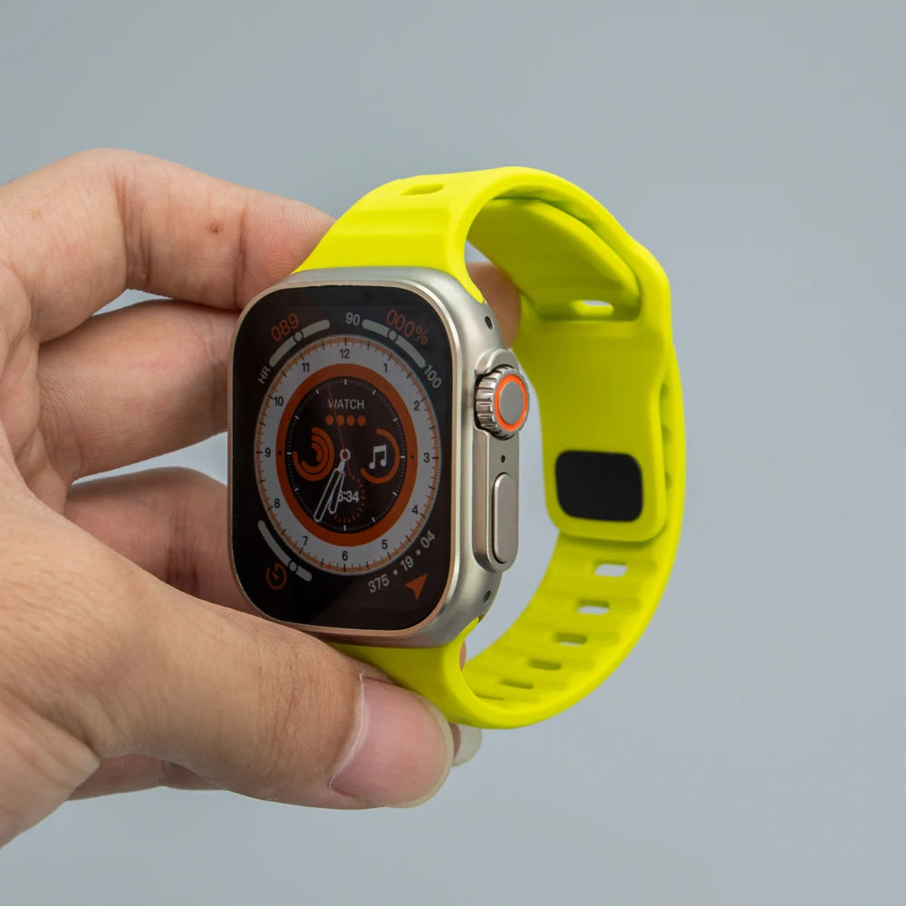 Soft Touch Silicone Strap for Apple Watch