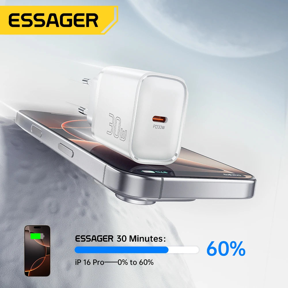 Essager 30W Mini USB-C Charger