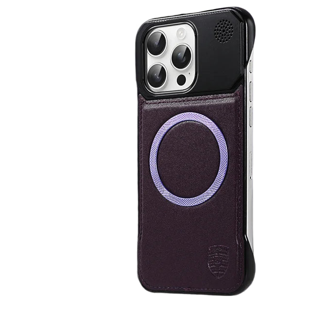 Premium Leatherette Aromatherapy MagSafe Case for iPhone 15 Series