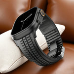 Soft Silicone Apple Watch Band with Elegant Butterfly Clasp