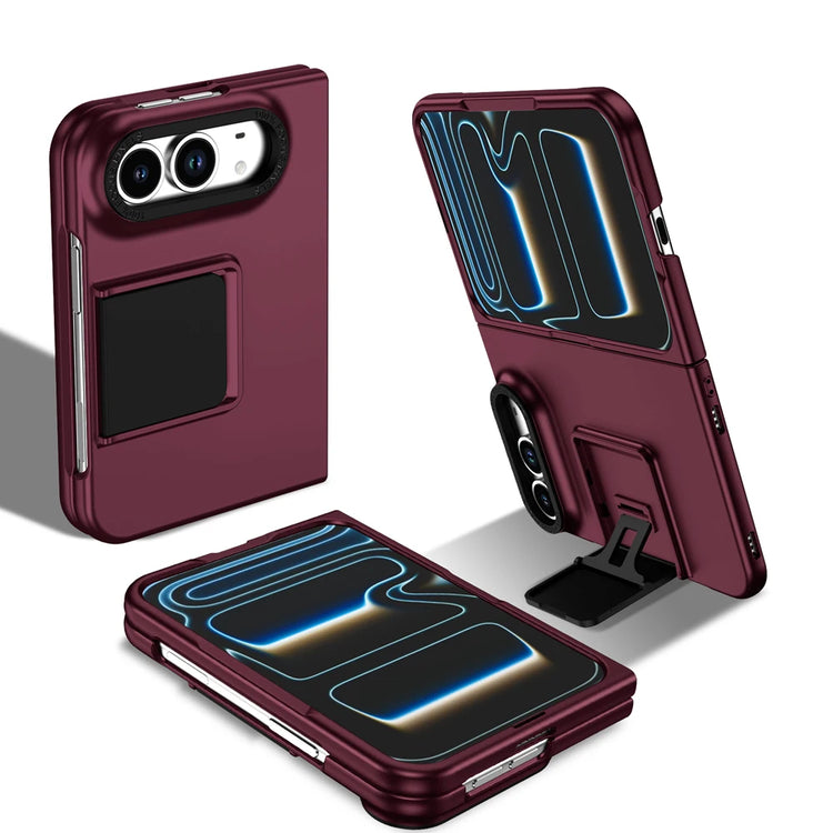 Matte Hard PC Kickstand Case with Dual-Angle Viewing for iPhone Duo