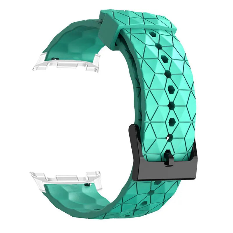 Soft Silicone Football Pattern Watchband for Samsung Galaxy Watch 8 / Galaxy Watch 8 Classic