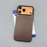 Simple Solid Color Frosted Case for iPhone 17 Series