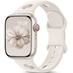 Breathable Silicone Sport Strap for Apple Watch