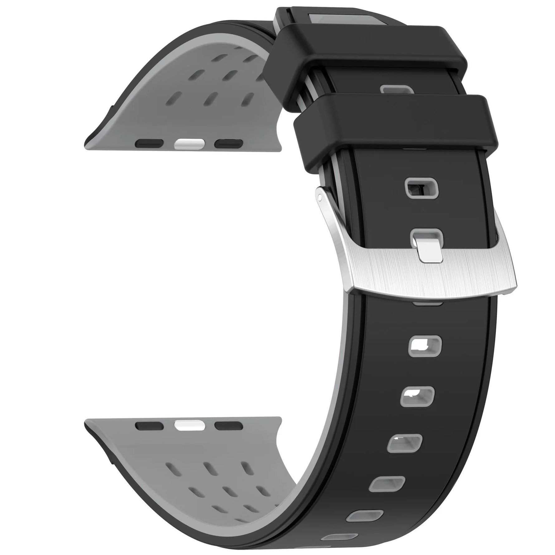 Comfort-Fit Silicone Sports Strap for Apple Watch