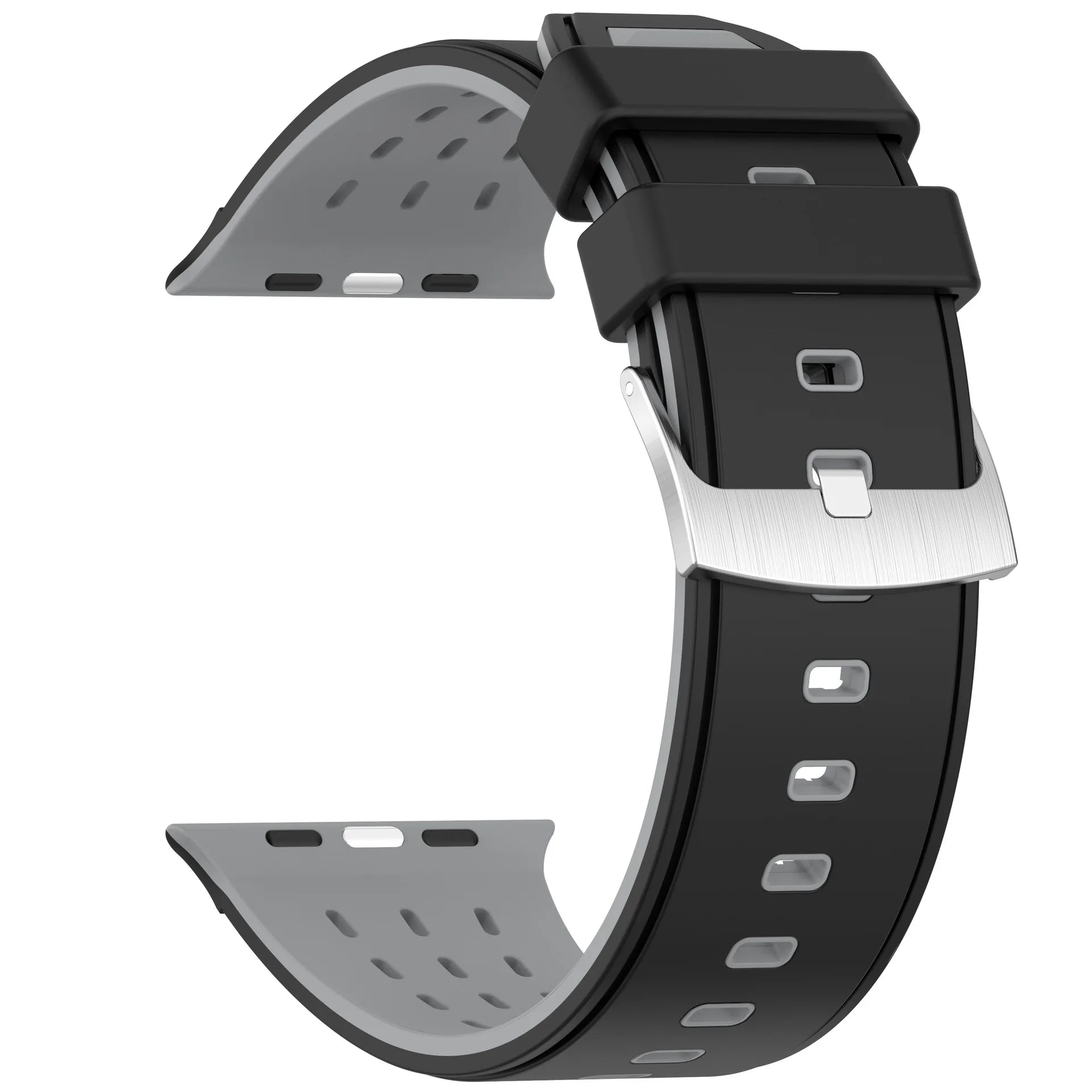 Comfort-Fit Silicone Sports Strap for Apple Watch