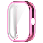 Plating TPU Case with Full Bumper Cover and Silicone Protector for Redmi Watch 4