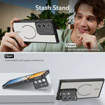 Shockproof Matte Magnetic Case with Camera Lens Guard for Samsung Galaxy S26 Series