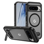 Military-Grade Protective Magnetic Case with Foldable Stand for Google Pixel 9 Series