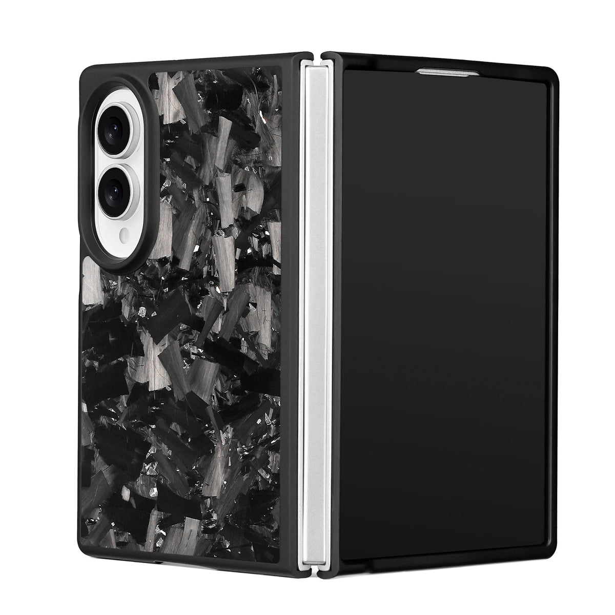 Military-Grade Carbon Fiber Foldable Case with Hinge Protection for Samsung Galaxy Z Fold 8