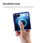 Shockproof Flip Case with Metal Ring for Samsung Galaxy Z Flip 8