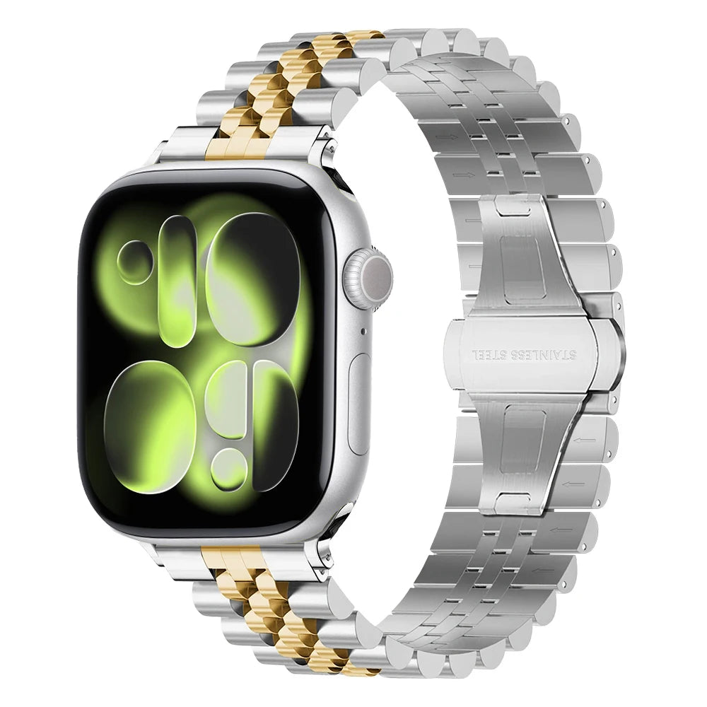 Premium Stainless Steel Metal Strap for Apple Watch