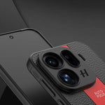 Luxury Litchi Leather Magnetic Case for OPPO Find X9 / X9 Pro