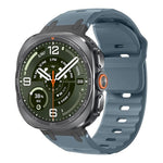 Perforated Silicone Watch Band for Samsung Galaxy Watch Ultra 2