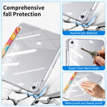 Transparent Auto Wake/Sleep Case for iPad Air M4