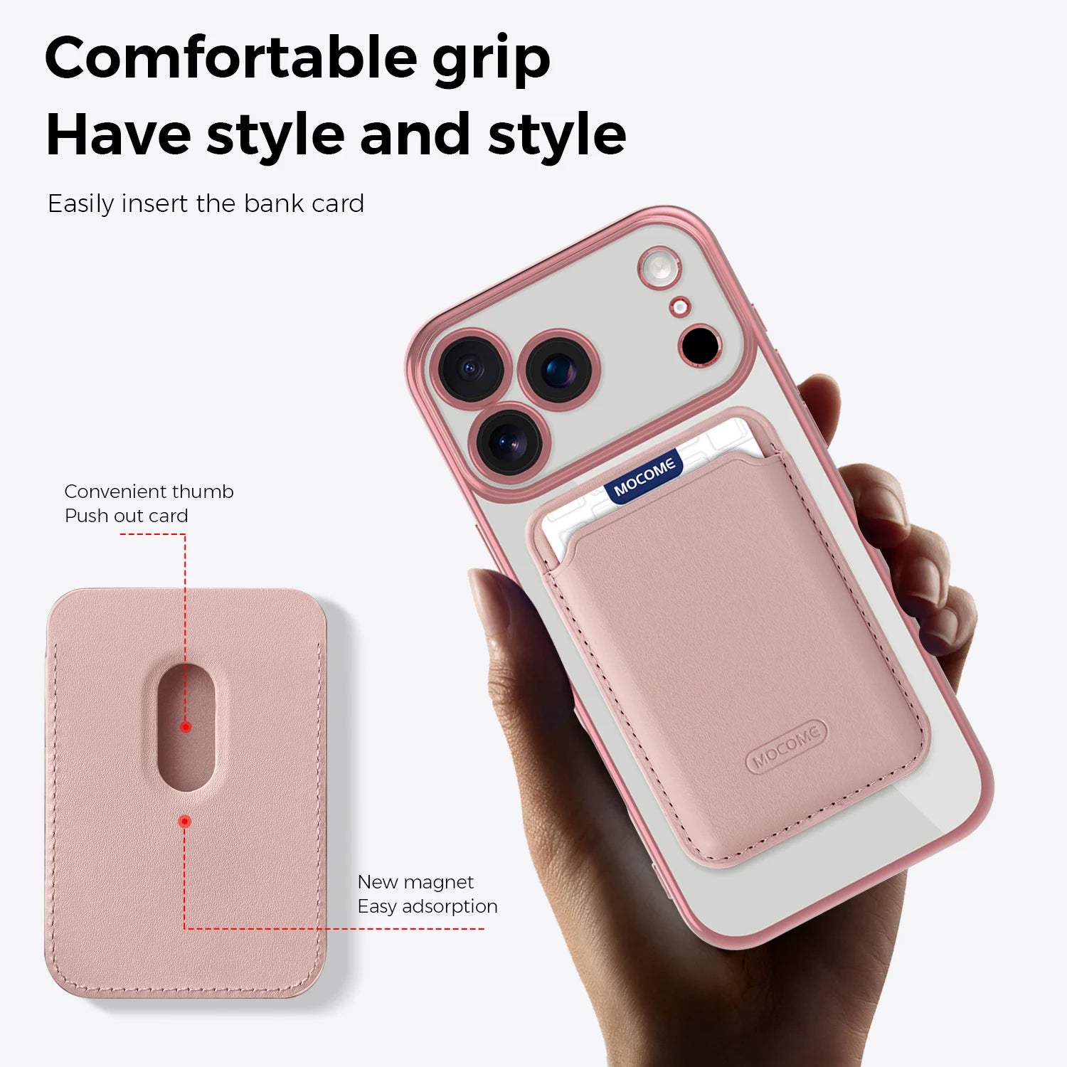 iPhone 17 Series Soft Electroplating MagSafe Case with Magnetic Wallet