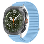Breathable Ribbed Nylon Watch Strap for Samsung Galaxy Watch Ultra 2