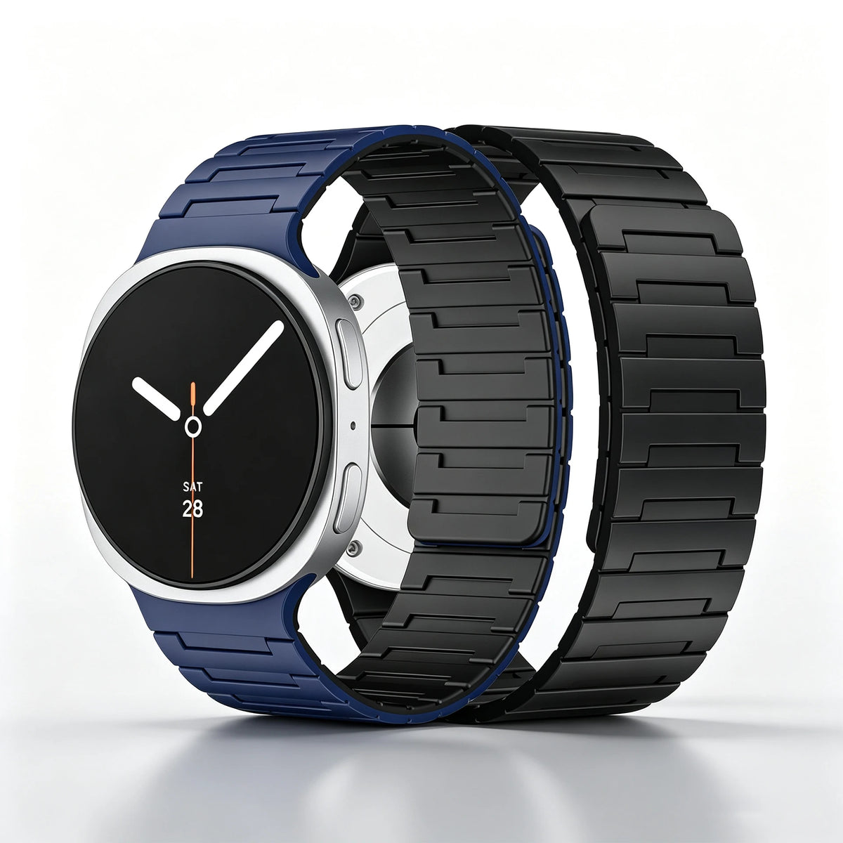 Silicone Magnetic Closure Watch Band for Samsung Galaxy Watch 9