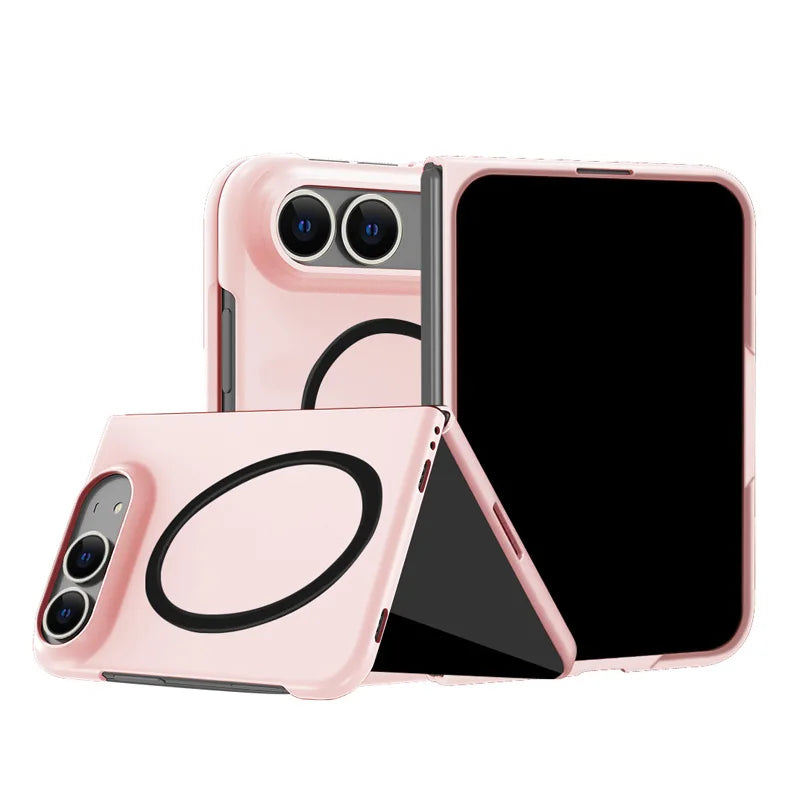 Matte Magnetic Case with Raised Camera Protection for iPhone Duo