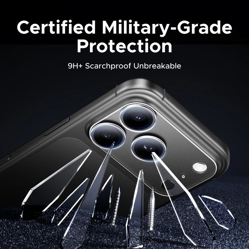 Full Lens Tempered Glass Camera Protector for iPhone 17 Series