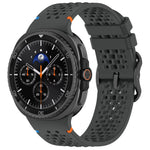 Perforated Silicone Watch Band for Samsung Galaxy Watch 9