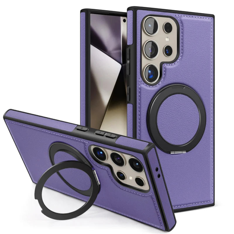 Premium Shockproof Magnetic Case with 360° Kickstand for Samsung Galaxy S24 Series
