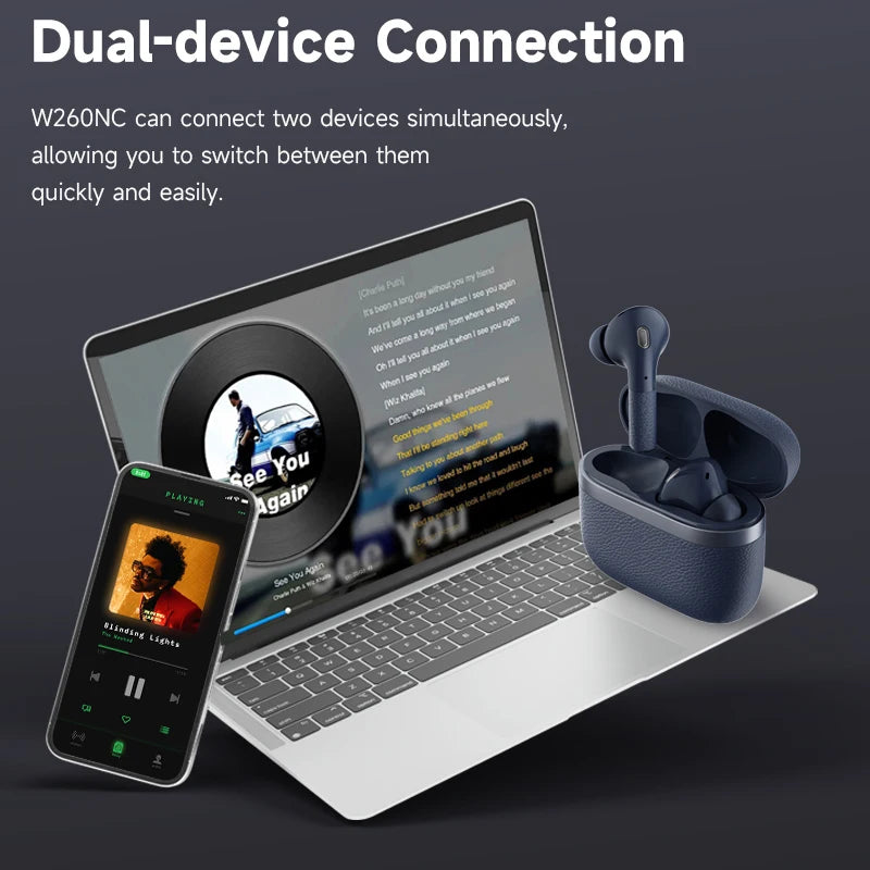 Edifier W260NC ANC Wireless Bluetooth Earbuds