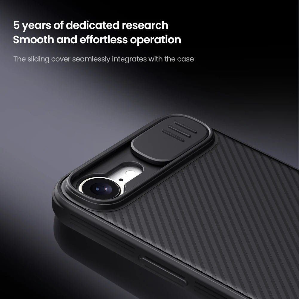 Anti-Drop Airbag Case with Sliding Camera Lens Cover for iPhone 16e