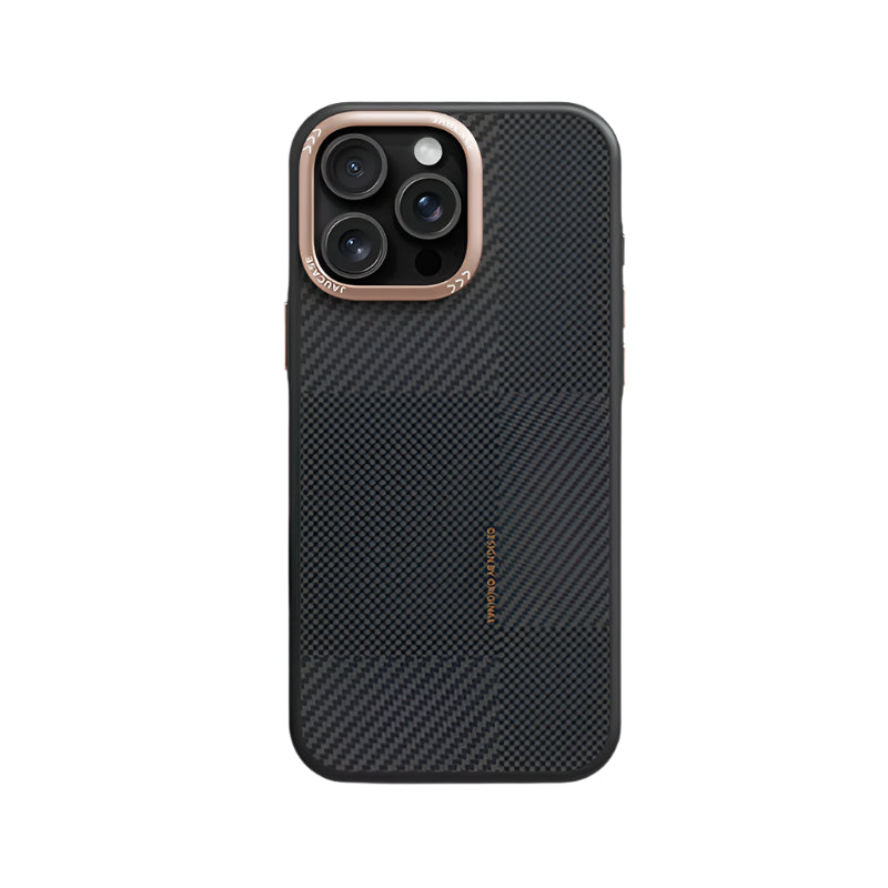 Carbon Fiber Pattern TPU Anti-Fall Protection Case for iPhone 15 Pro & iPhone 15 Pro Max