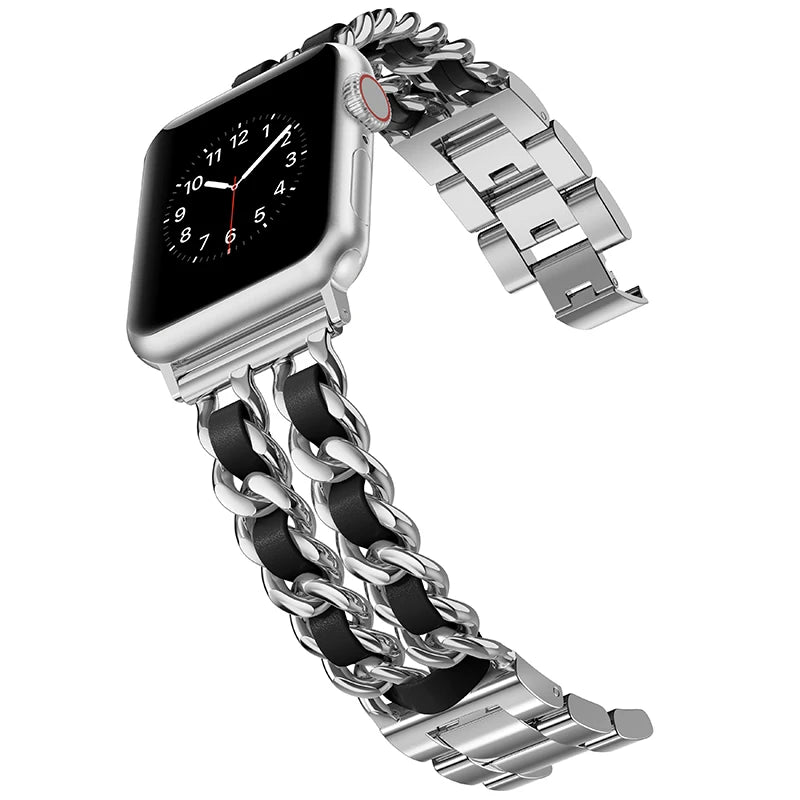 Fashion Cuban Link Band for Apple Watch