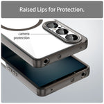 Sony Xperia 1 VII Shockproof Magnetic Clear Case