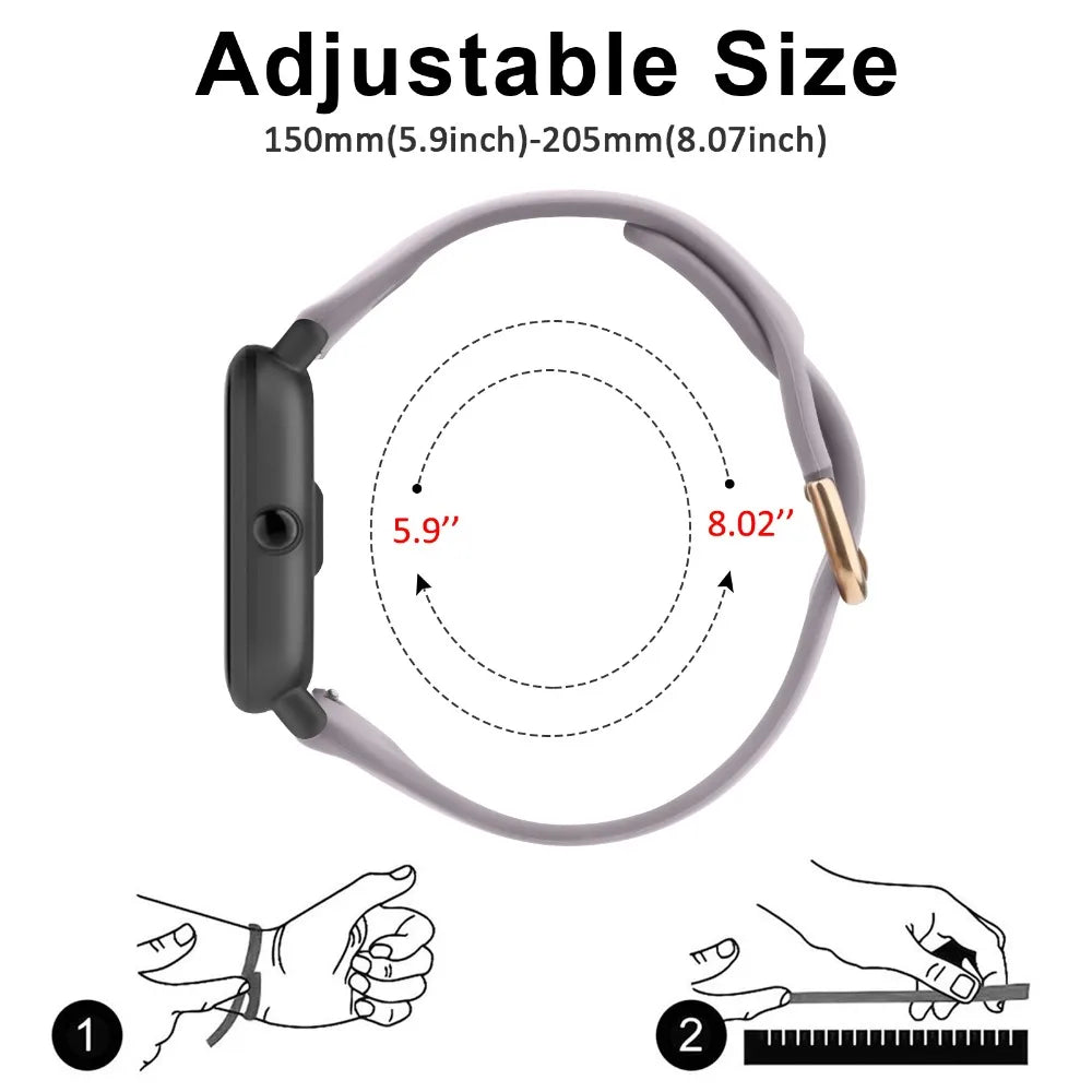 Slim Silicone Strap for Samsung Galaxy Watch 7