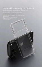 Ultra-Thin Transparent TPU Case with Raised Camera Ring for iPhone 18 Series