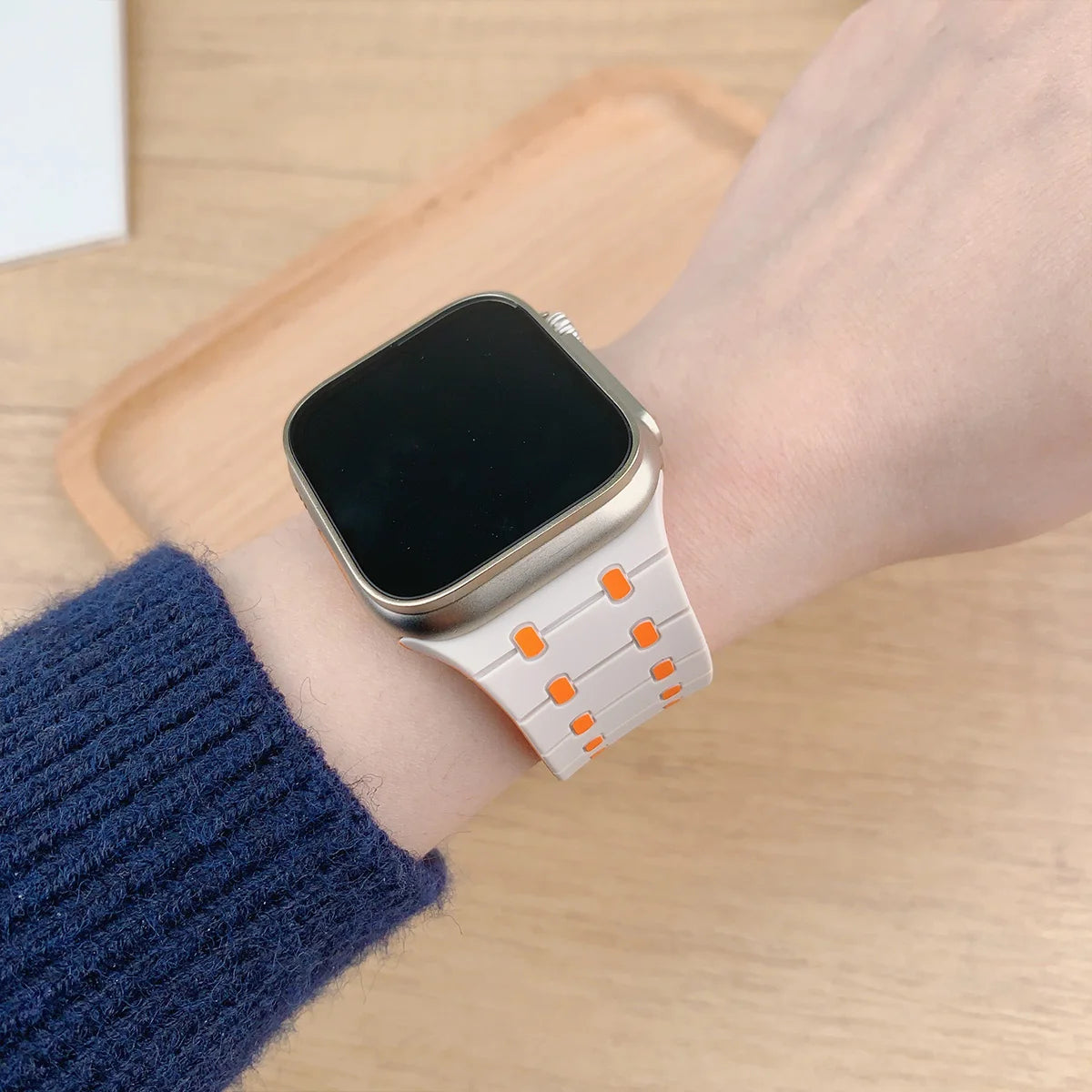 Premium Silicone Strap for Apple Watch