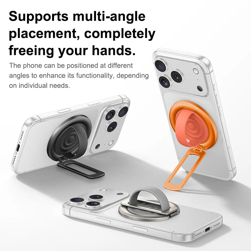 Aluminum Alloy 180° Infinitely Variable Rotation Magnetic Phone Stand